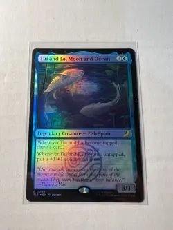 Tui and La, Moon and Ocean Foil (Avatar: The Last Airbender Eternal) MTG near_mi - Image 1