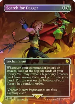 Search for Dagger Foil Borderless Final Fantasy MTG NM - Image 1