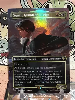 Squall, Gunblade Duelist ✨FOIL✨ [FINAL FANTASY Scene] MTG - Image 1
