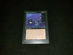 MTG 1x Legends black rare MP Italian FBB All Hallow's Eve - Reserved List - Image 1