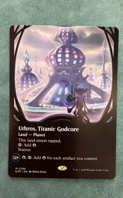 Uthros, Titanic Godcore (Borderless) Edge of Eternities Regular - Image 1