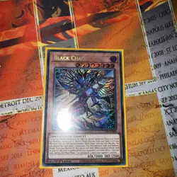CORI-EN001 Black Chaos Secret Rare 1st Ed YuGiOh - Image 1