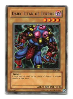 Dark Titan of Terror - SDK-014 - YuGiOh-MP - Image 1
