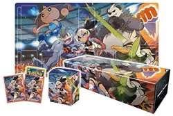 Pokemon Card Game Rubber Play Mat Set Bea Saitou Free Ship w/Tracking# New Japan - Image 2