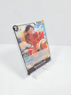 One Piece TCG - Monkey.D.Luffy - (Pirate Foil) P-075 Premium Booster Vol. 2 NM - Image 3