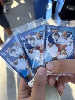 ONE PIECE X DODGERS PROMO MONKEY D LUFFY DON CARD ONLY 7/2/26 - Image 3