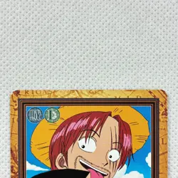 One Piece Carddass 3rd Stage C123 Shanks Bandai 2000 Japan - Image 3
