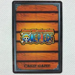 One Piece Cardgame Carddass Booster4 RK-W28 Luffy & Shanks Bandai 2002 Japan - Image 2