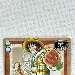 One Piece Cardgame Carddass EX Booster Pack3 RG-C09 Luffy Bandai 2002 Japan - Image 3