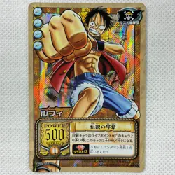 One Piece Cardgame EX Grand Battle 3! Pack Holo G3-C01 Luffy Bandai 2003 Japan - Image 1
