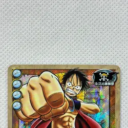 One Piece Cardgame EX Grand Battle 3! Pack Holo G3-C01 Luffy Bandai 2003 Japan - Image 3