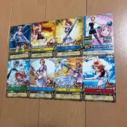 One Piece Berry Match Nami 8 Card Set Japanese Trading Card Collection Rare - Image 1