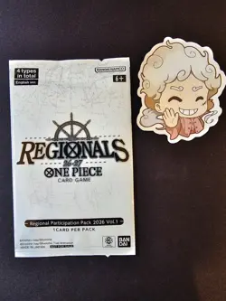 Regional Participation Pack 2026 Vol 1 - One Piece Card Game - Eng PROMO SEALED - Image 1