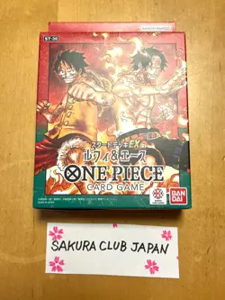 Onepiece Card Game Start Deck Ex Luffy Ace 1 Box New Unopened Factory Sealed - Image 1