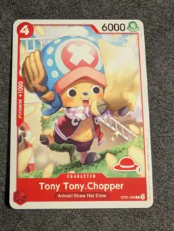 Tony Tony Chopper ST21- 008 LD01 Learn Together Strawhat Stamp One Piece TCG NM - Image 1