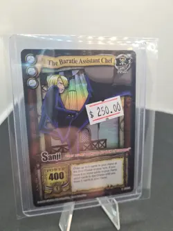 Sanji - The Baratie Assistant Chef - CH025 One Piece FOIL The Quest Begins 2005 - Image 1