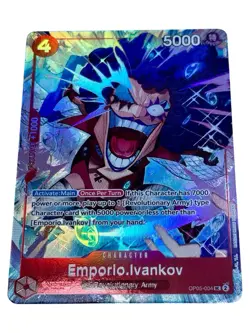 Emporio Ivankov PROMO OP05-004 Best Selection Vol. 3 One Piece English NM - Image 1