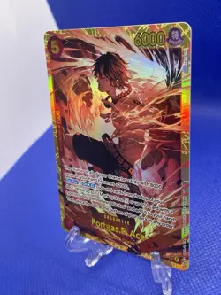 2026 One Piece The Time of Battle #OP16-118 Portgas.D.Ace Secret Rare - Image 3