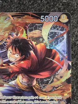 Monkey.D.Luffy ST14-001 Foil Leader One Piece TCG Starter Deck 14: 3D2Y English - Image 4