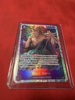 Bandai One Piece CCG Black Maria SR OP08-074 Two Legends Foil - Image 1