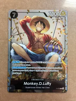 MONKEY D LUFFY - One Piece TCG P-075 - PROMO - Tin Pack Set Vol. 2 21 - Image 1