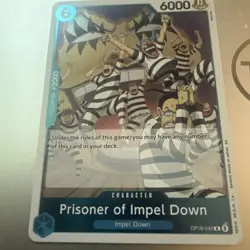 Prisoner of Impel Down OP16-042 OP-16 Bandai One Piece - Image 2