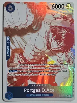 Portgas.D.Ace OP07-053 - 3rd Anniversary Treasure Campaign Pack Promo English - Image 1