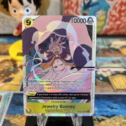 Jewelry Bonney (108) OP13-108 Super Rare Carrying On His Will One Piece Foil NM - Image 1