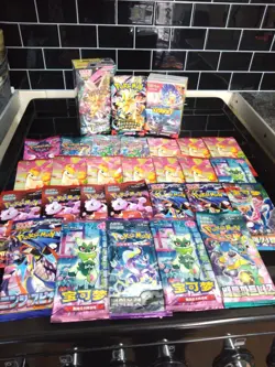 Pokemon joblot mega dream 10 pack serging spark 6 pack 26 packs new and sealed - Image 1