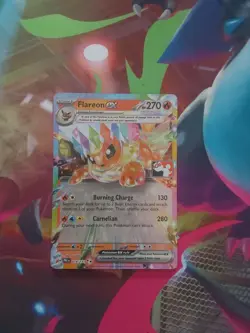 Pokemon TCG Flareon EX 014 Prize Stamp Series 7 Pack Fresh Near Mint - Image 1
