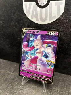 Mewtwo V - SWSH223 - Sword & Shield Black Star Promo - Pokemon TCG - Image 3
