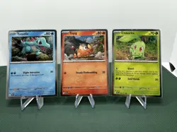 Pokemon TCG Chikorita Tepig Totodile Cosmos Holo Promo Ascended Heroes - Image 1