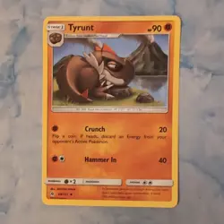Pokemon TCG Tyrunt Forbidden Light 68/131 Regular Uncommon lp - Image 1