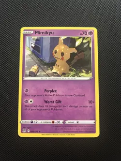 Mimikyu 080/196 Non-Holo Rare Pokemon Lost Origin - Image 1