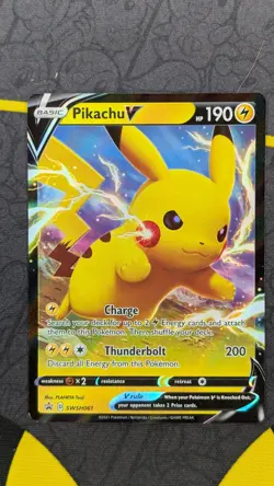 Pikachu V - NM SWSH061 Holo - SWSD - Pokemon TCG - Image 1