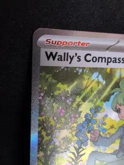 Pokemon TCG Mega Evolution Wally's Compassion 186/132 Secret Rare Card Near Mint - Image 2