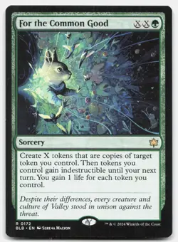 For the Common Good - NM Near Mint - BLB Bloomburrow # 172 - MTG Magic - Image 1