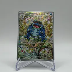 The Pokemon Company Seismitoad 105/086 Sv: Black Bolt IR Holo ENG 170 HP - Image 1