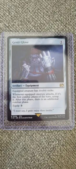 Genji Glove #258 (Non-Foil) (NM) Final Fantasy FIN Magic MTG - Image 3