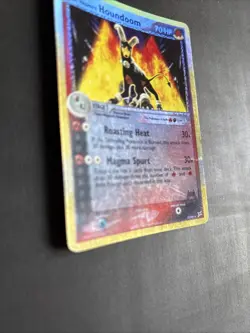 Pokemon TCG Team Magma's Houndoom 10/95 EX Team Magma Vs Team Aqua Reverse Holo - Image 2
