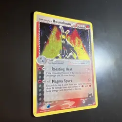 Pokemon TCG Team Magma's Houndoom 10/95 EX Team Magma Vs Team Aqua Holo - Image 3