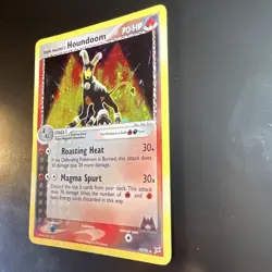 Pokemon TCG Team Magma's Houndoom 10/95 EX Team Magma Vs Team Aqua Holo - Image 4