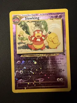 Pokemon TCG Slowking Promo Southern Islands 14/18 Reverse Holo Moderately Played - Image 1