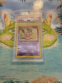 Pokemon Slowking Southern Islands Reverse Holo Promo 14/18 2001 English PSA 7 - Image 1
