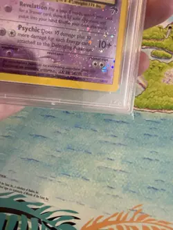 Pokemon Slowking Southern Islands Reverse Holo Promo 14/18 2001 English PSA 7 - Image 4