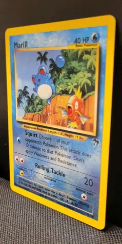 VINTAGE Pokemon Southern Islands Marill (W/ Magicarp) 11/18 NM Reverse Holo - Image 4