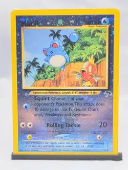 Pokemon Southern Islands Marill 11/18 Reverse Holo Rare Vintage 2001 WOTC LP - Image 1