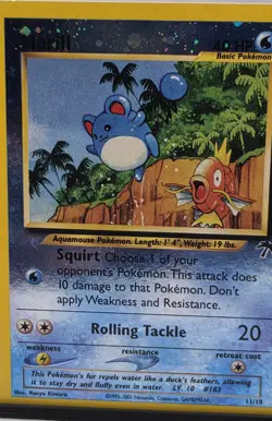Pokemon Southern Islands Marill 11/18 Reverse Holo Rare Vintage 2001 WOTC LP - Image 2