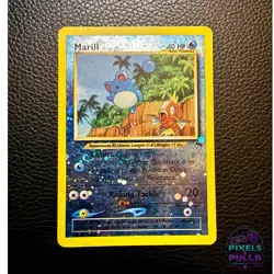 Pokemon Southern Islands Marill 11/18 Reverse Holo Promo 2001 English *Vintage* - Image 1