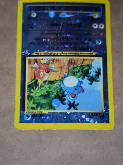 Pokemon Marill 11/18 Southern Islands Promo Reverse Holo 2001 WotC HP Damaged - Image 3